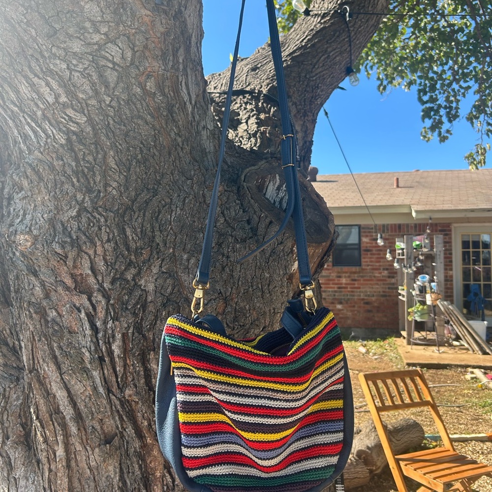 The Sak Multicolor Striped Shoulder Bag - Picture 2 of 8